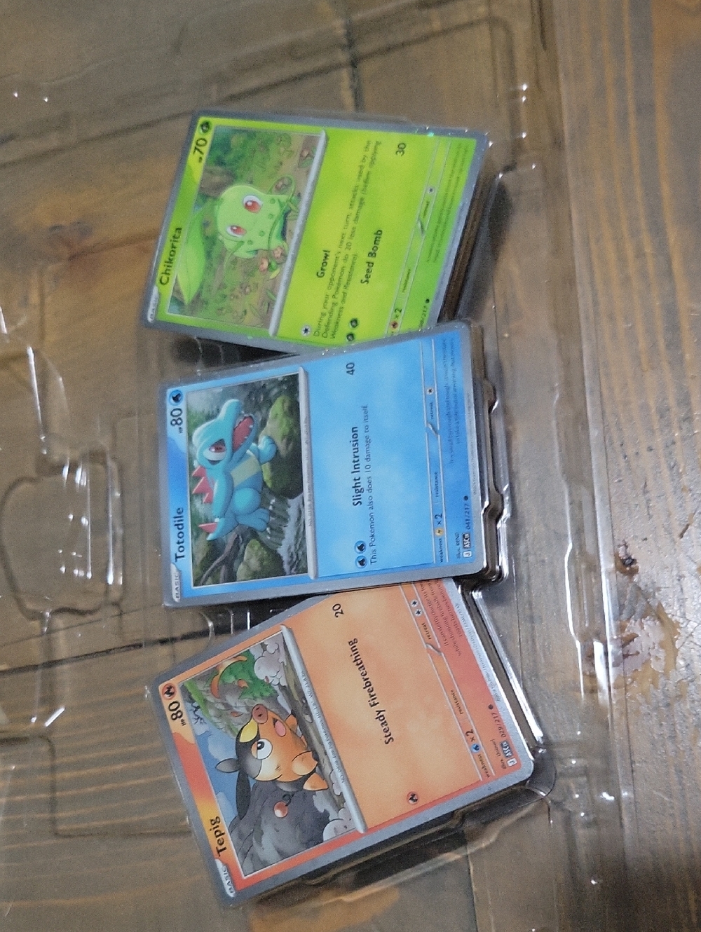 Pokémon Promo— Chikorita, Totodile, Tepig  Ascended Heroes Promo Cards